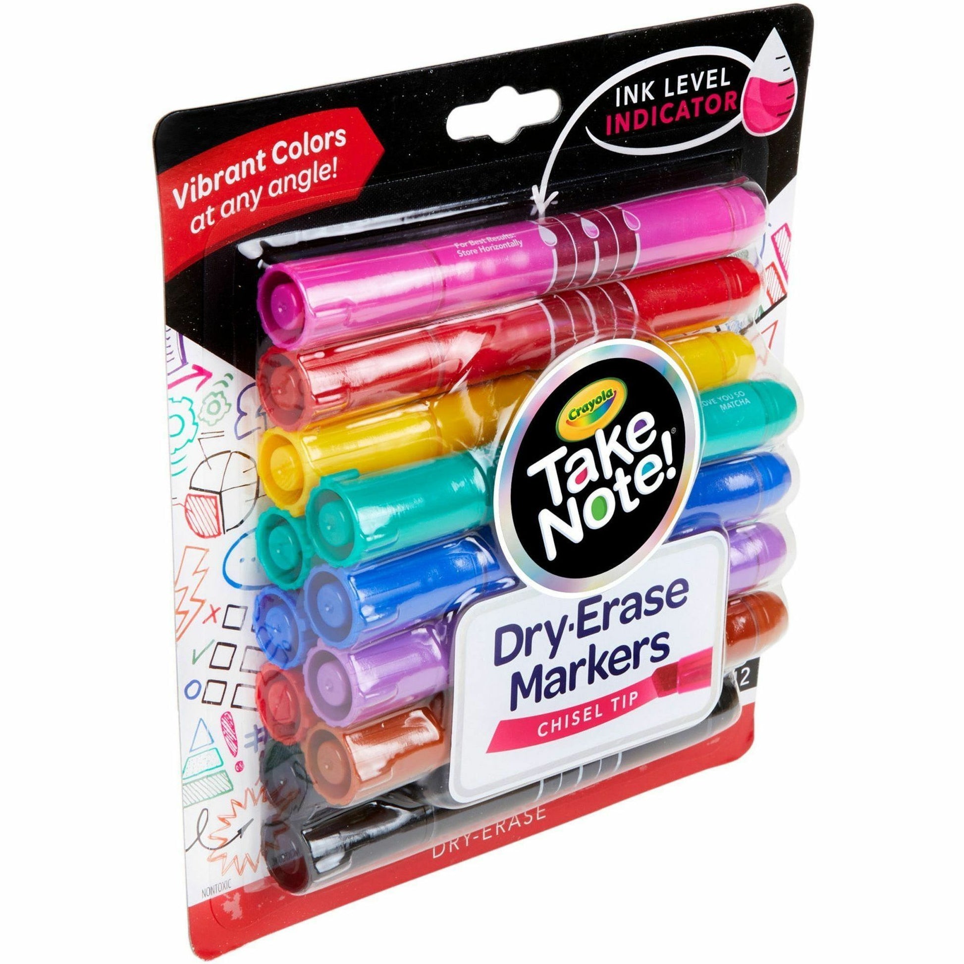 Crayola Take Note! Dry Erase Markers (586545)