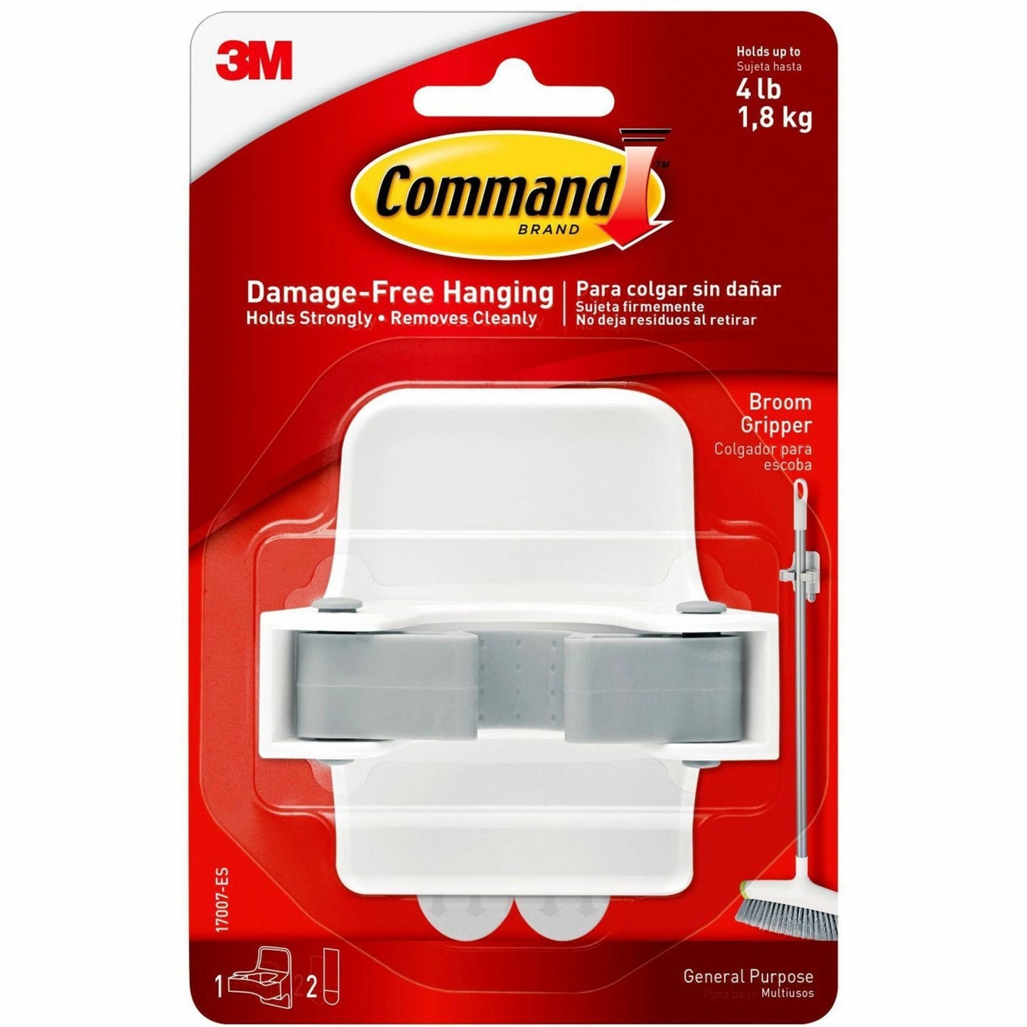 Command Broom Grippers (17007ESCT)