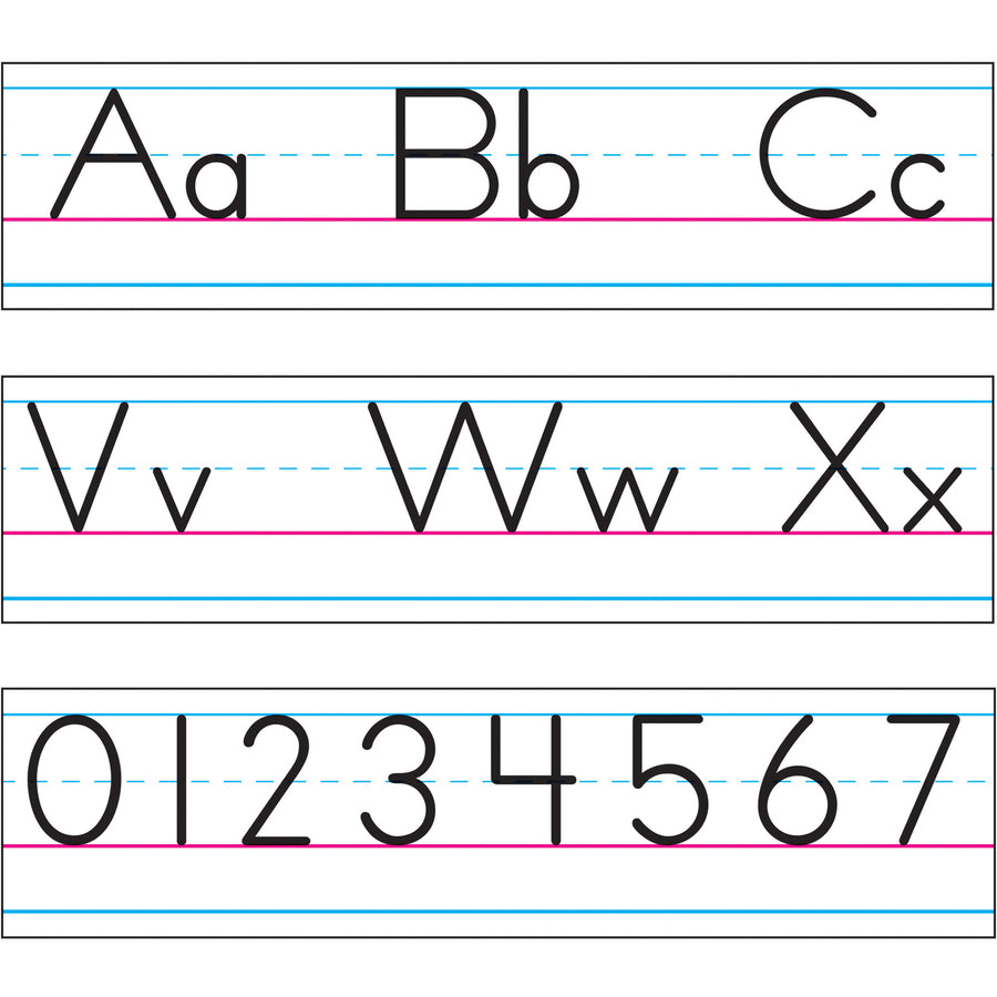 Trend Basic Alphabet Bulletin Board Set (1858)