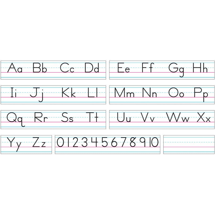 Trend Basic Alphabet Bulletin Board Set (1858)