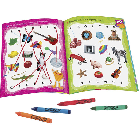 Trend Wipe-off Book Learning Fun Book Set Printed Book (94913)