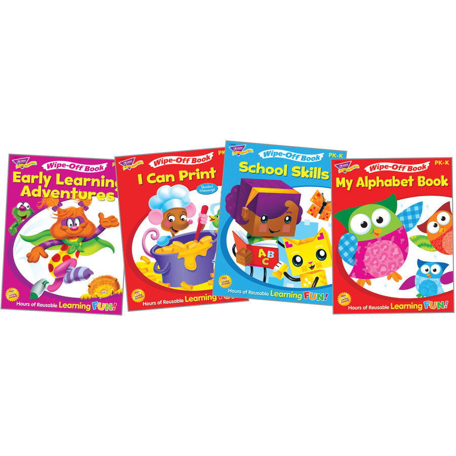 Trend Wipe-off Book Learning Fun Book Set Printed Book (94913)