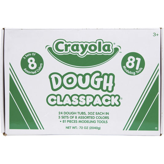 Crayola 8-Color Dough Classpack with Modeling Tools (570172)