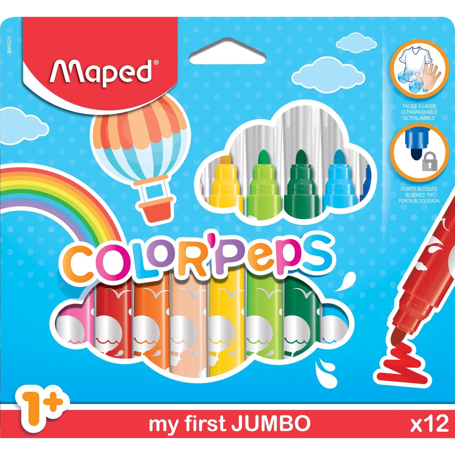 Maped Helix Color Peps My First Jumbo Markers (846020)