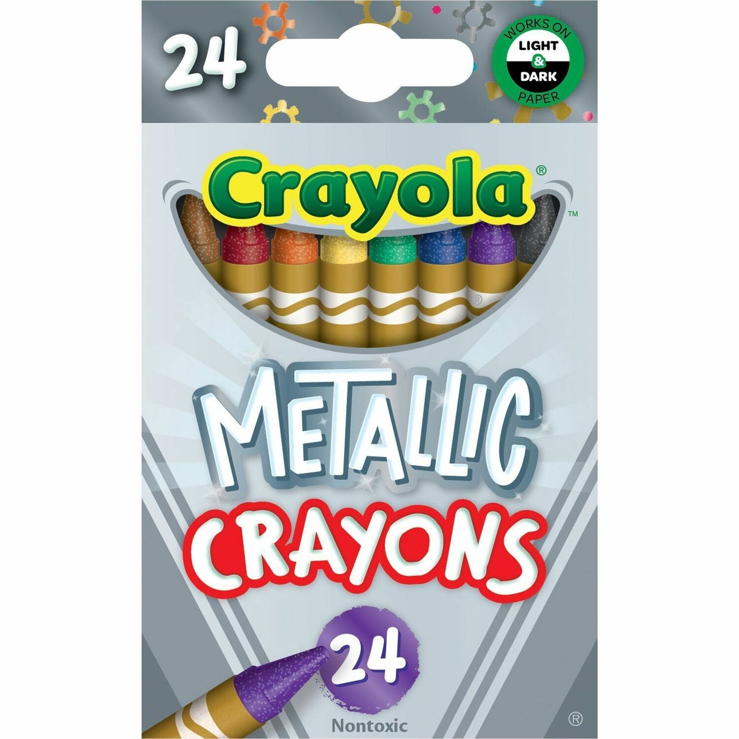 Crayola Metallic Crayons (528815)