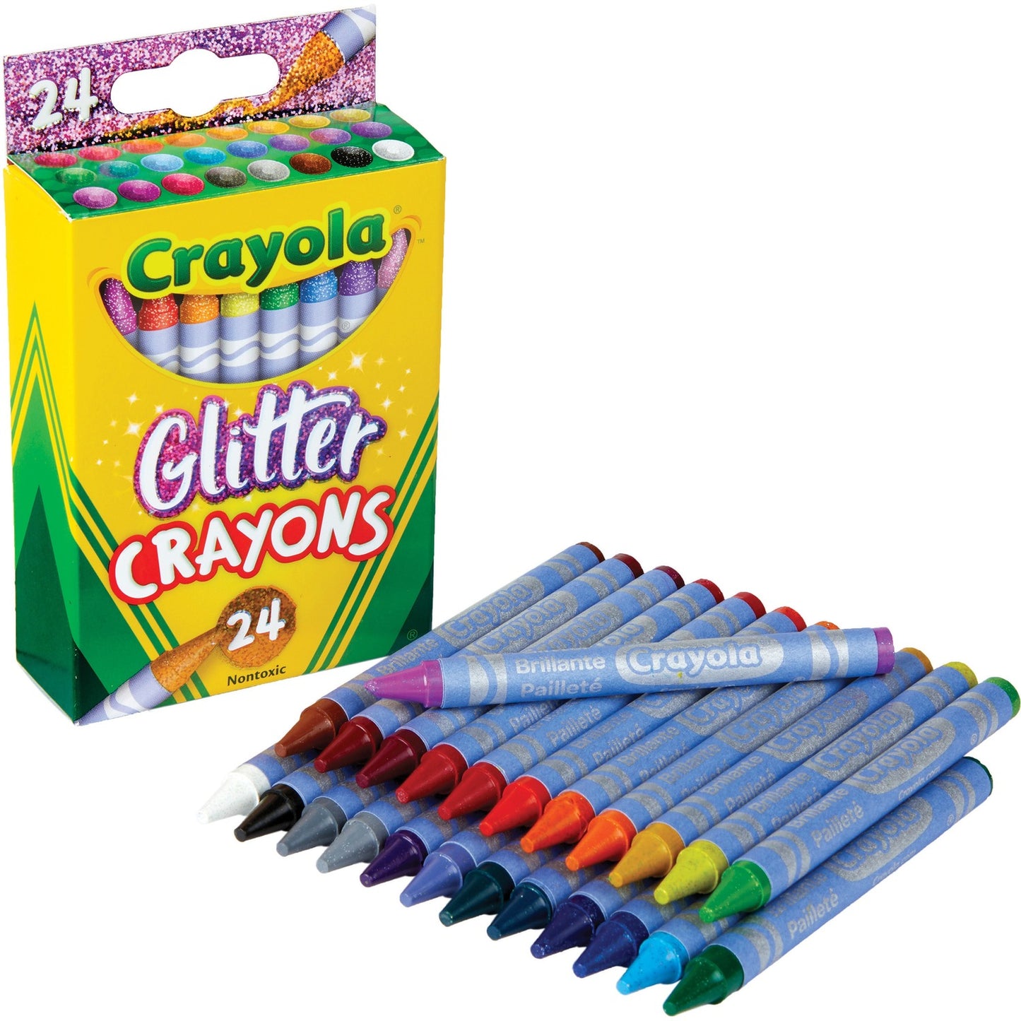 Crayola Glitter Crayons (523715)