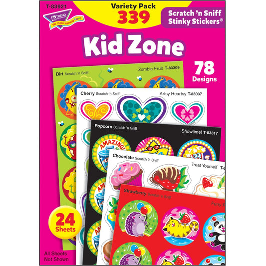 Trend Kid Zone Scratch 'n Sniff Stinky Stickers (83921)