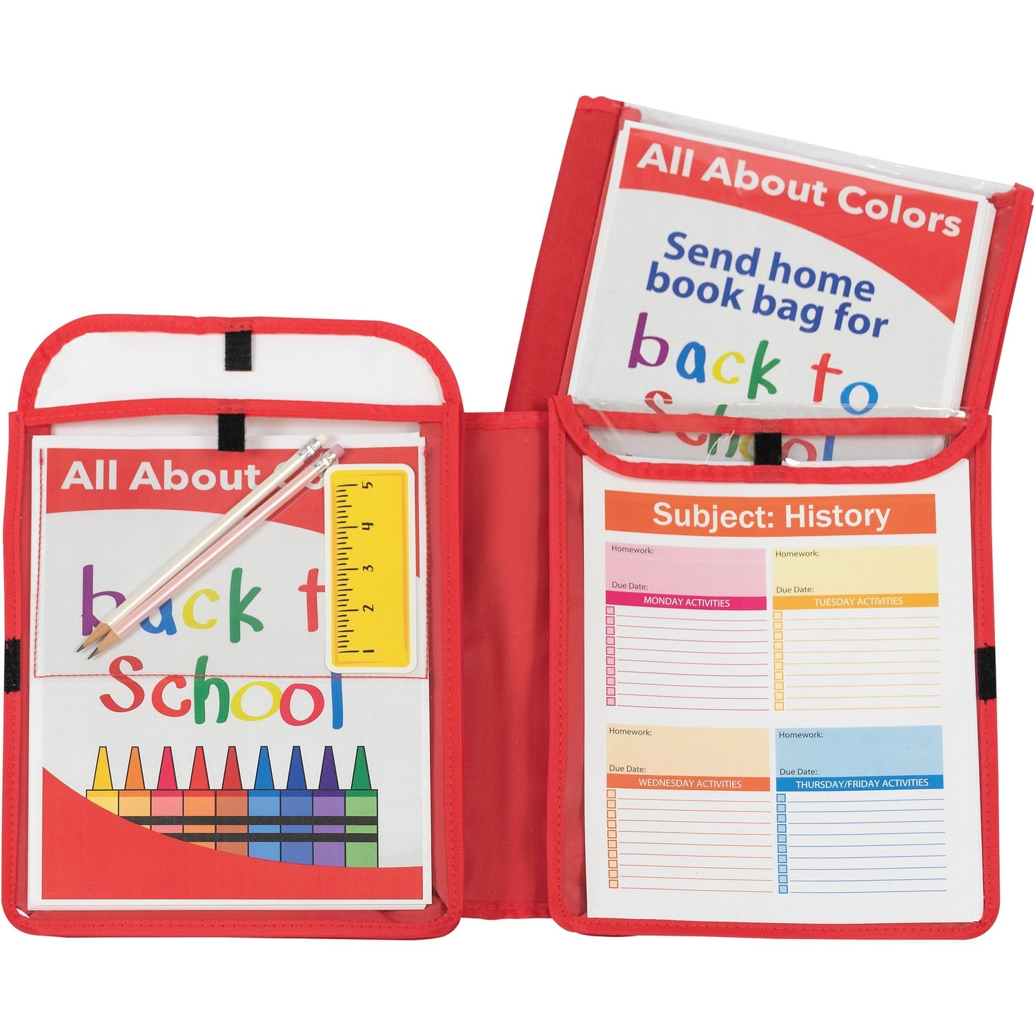 C-Line Homework Connector Pocket Folder (33004)