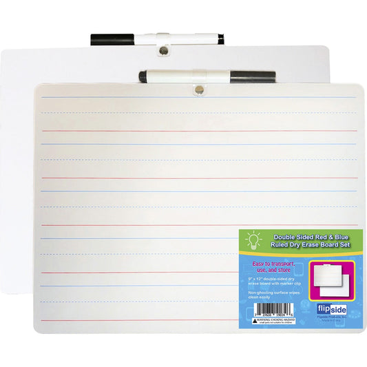 Flipside Products Flipside 2-sided Dry Erase Board Sets (19134)