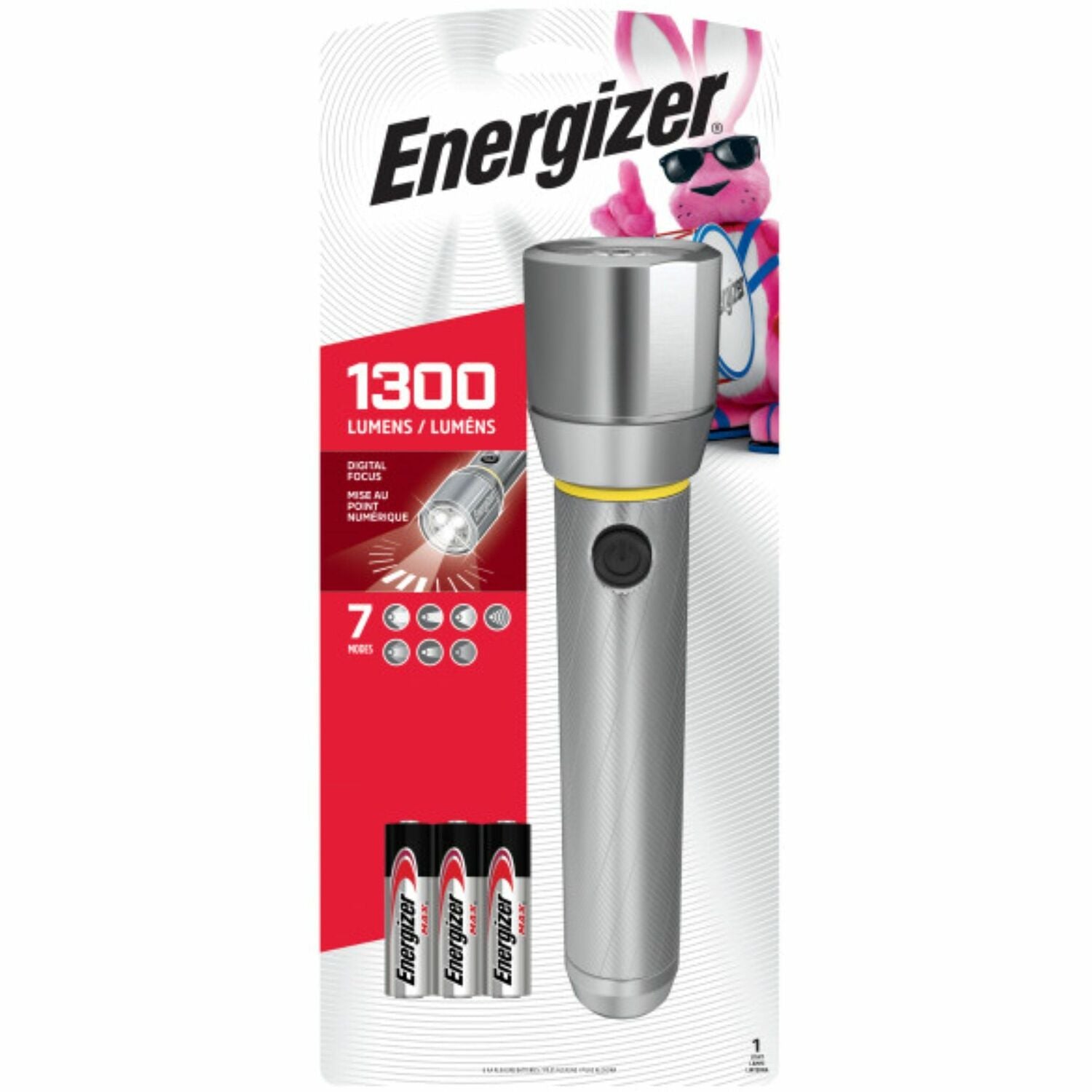 Energizer Vision HD Flashlight with Digital Focus (EPMZH61ECT)