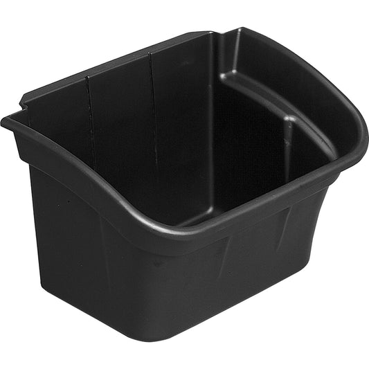 Rubbermaid Commercial Utility Cart 4-gallon Bin (335488BLACT)