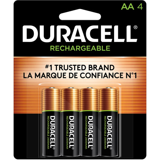 Duracell StayCharged AA Rechargeable Battery 4-Packs (NLAA4BCDCT)