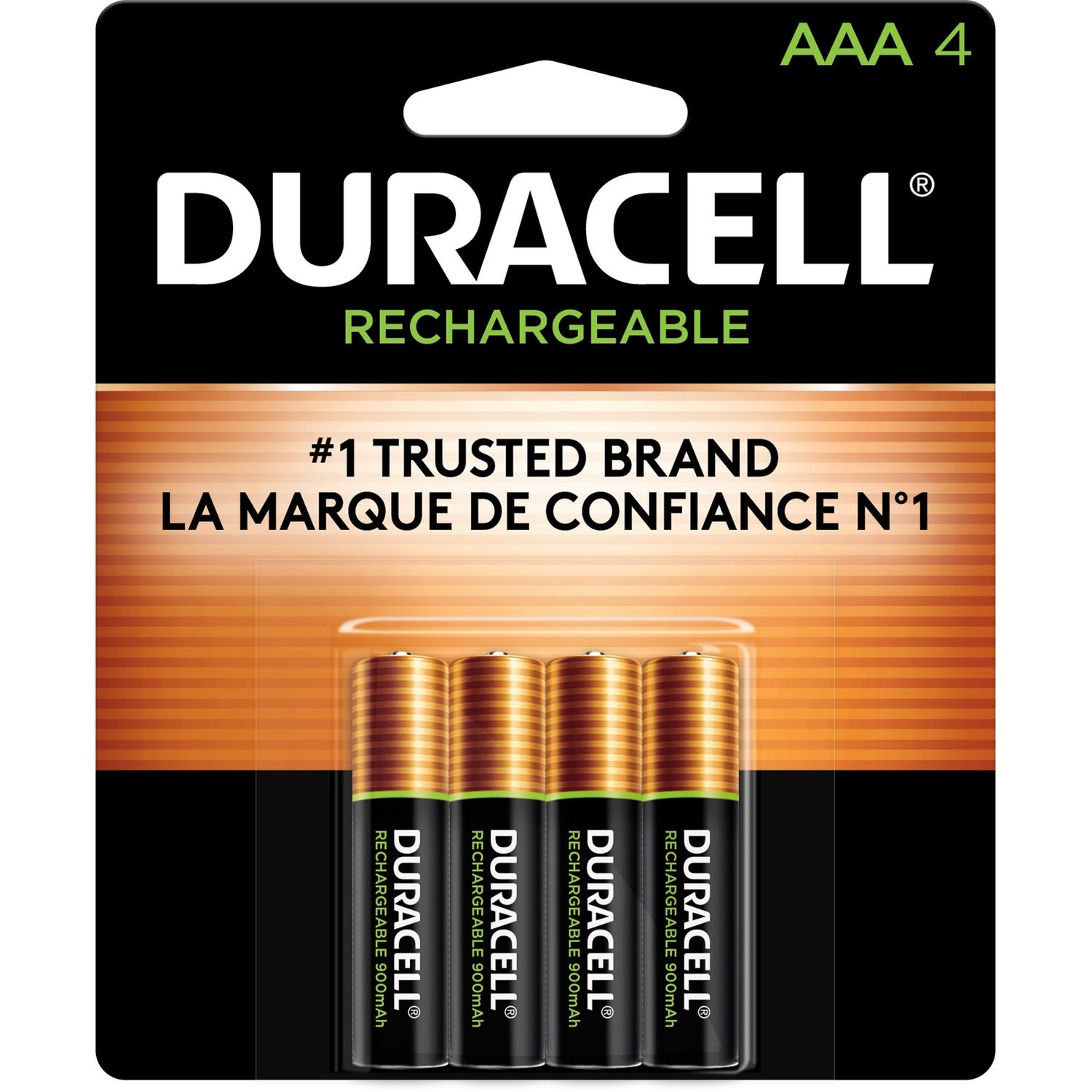 Duracell AAA Rechargeable Battery 4-Packs (NLAAA4BCDCT)