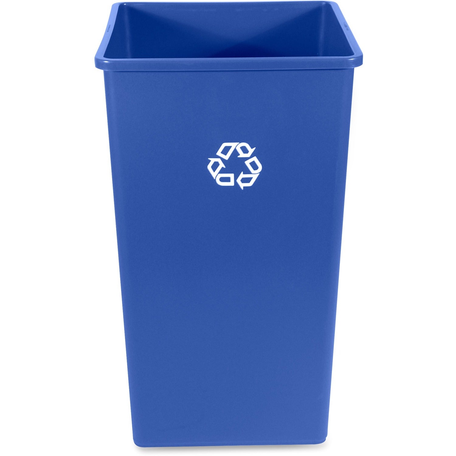 Rubbermaid Commercial 50-Gallon Square Recycling Container (395973BECT)