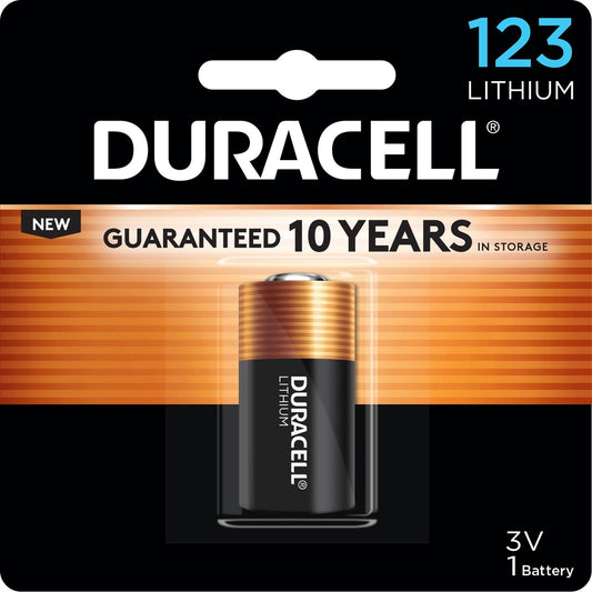 Duracell Lithium Photo Batteries (DL123ABCT)