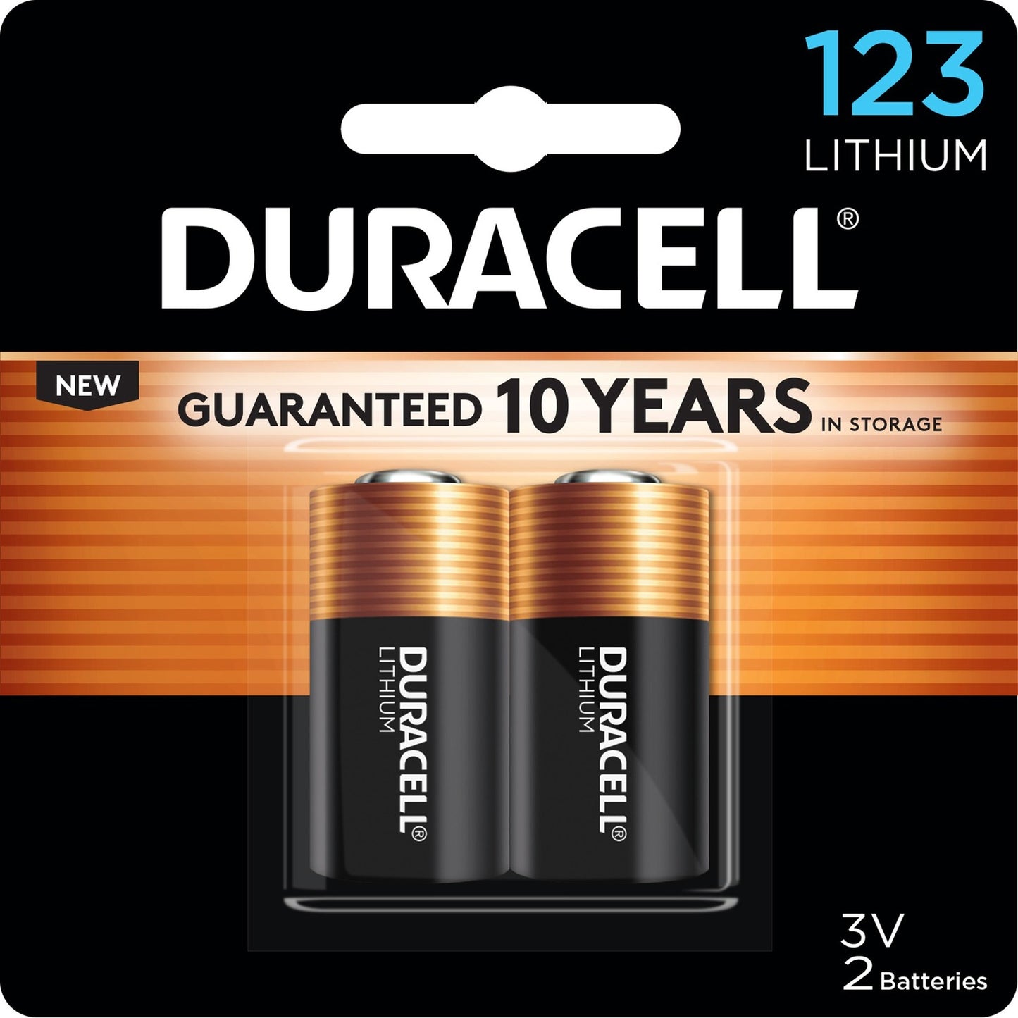 Duracell Lithium Photo Battery 2-Packs (DL123AB2CT)