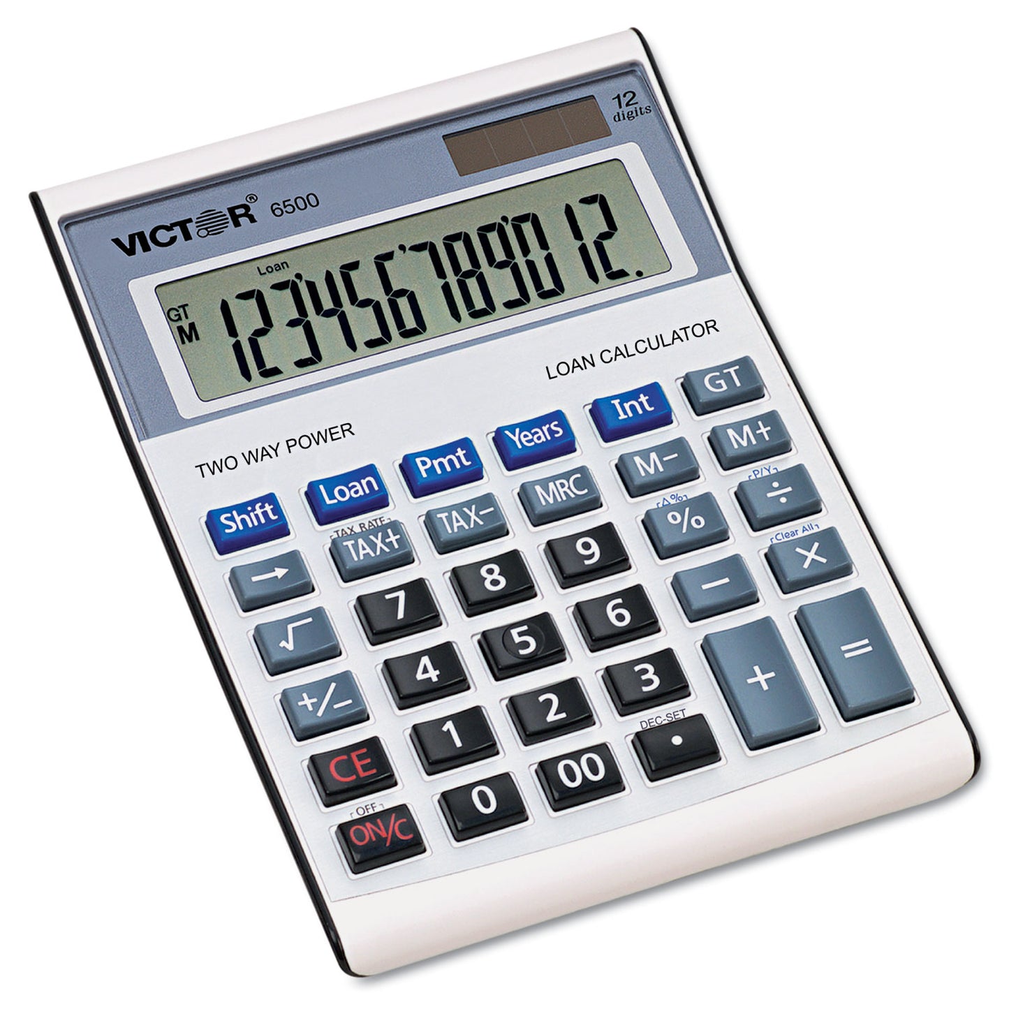 Victor 6500 Executive Desktop Loan Calculator, 12-Digit LCD