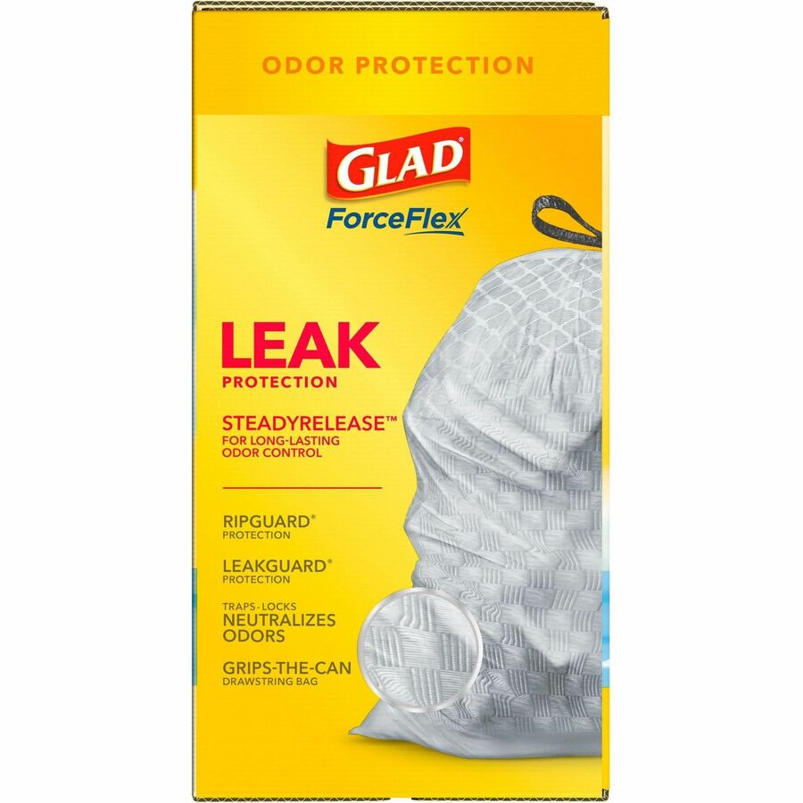 Glad ForceFlex Tall Kitchen Drawstring Trash Bags (78563)