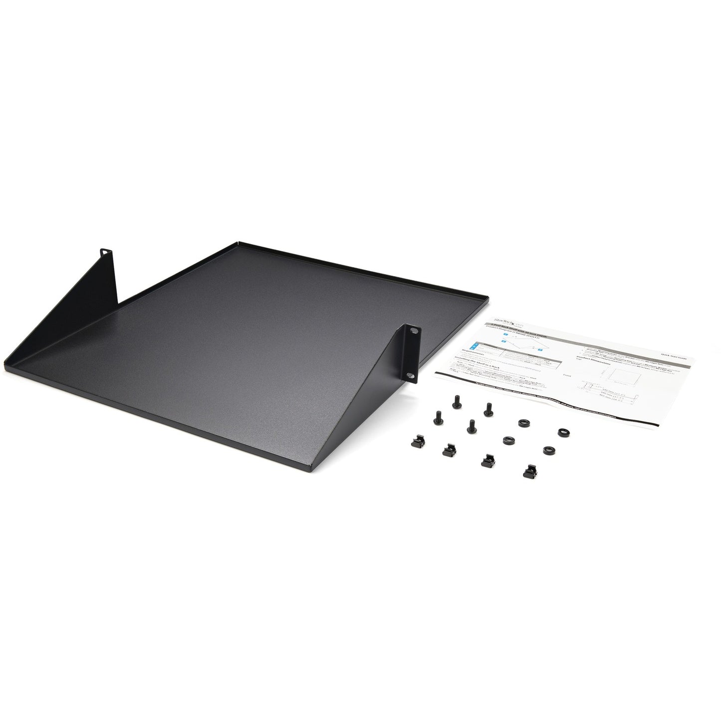 StarTech 2u 19in 2 Post Network Rack Shelf (CABSHF2POST2)