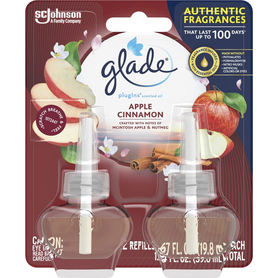 Glade PlugIns Apple Cinnamon Oil Refill (315104CT)