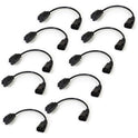 StarTech 1ft Power Extension Cord C14 To 5-15r (PAC10010PK)