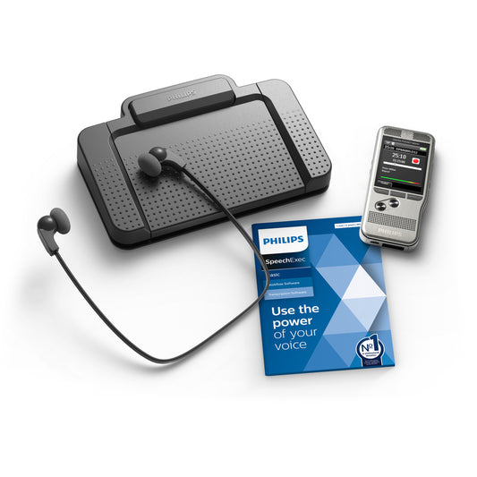 Philips Pocket Memo Dictation and Transcription Set (DPM670003)