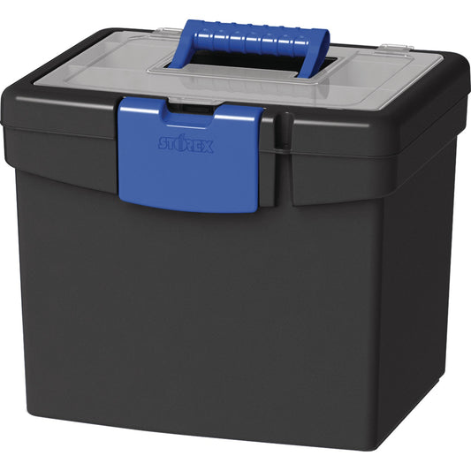 Storex File Storage Box with XL Storage Lid (61415B02C)