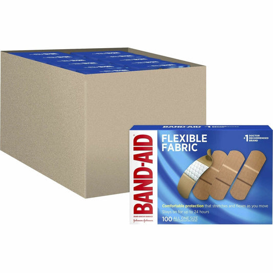 Band-Aid Flexible Fabric Adhesive Bandages (4444CT)