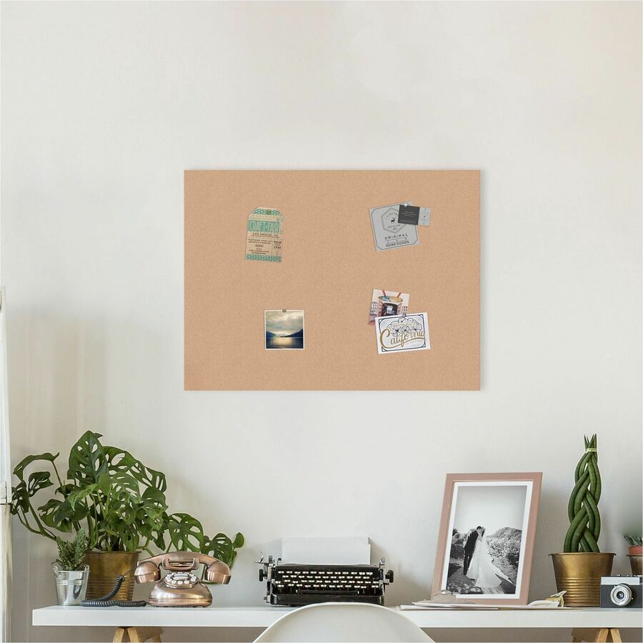 U Brands Cork Canvas Bulletin Board (2873U0001)