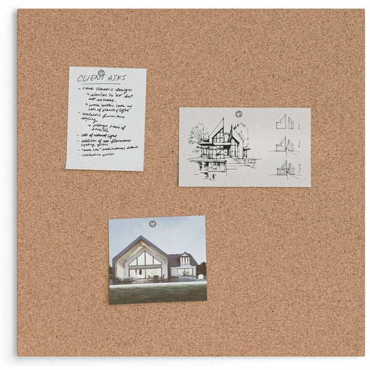 U Brands Cork Canvas Bulletin Board (2874U0001)