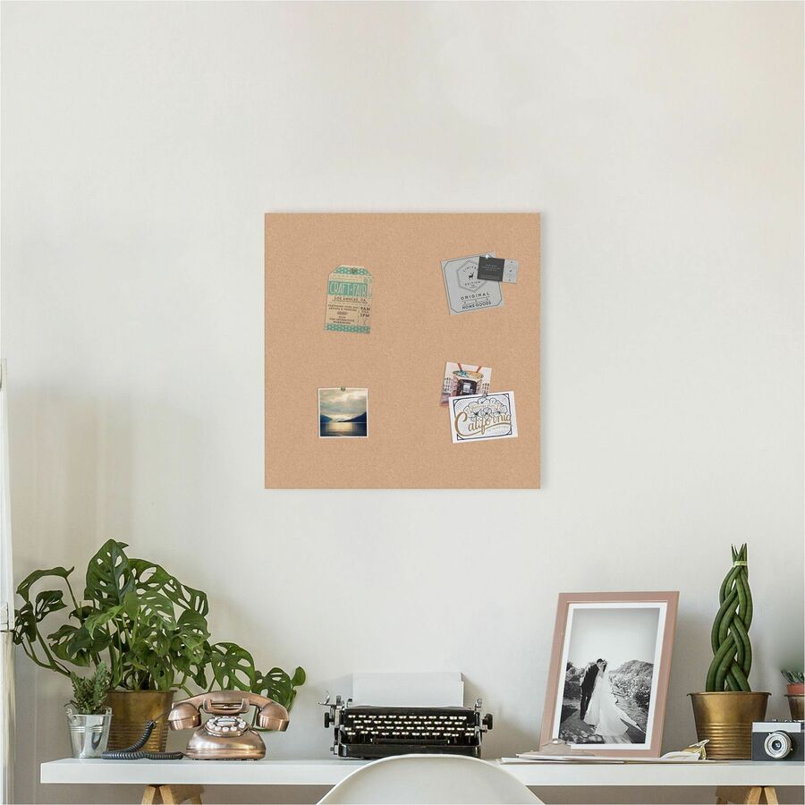 U Brands Cork Canvas Bulletin Board (2874U0001)