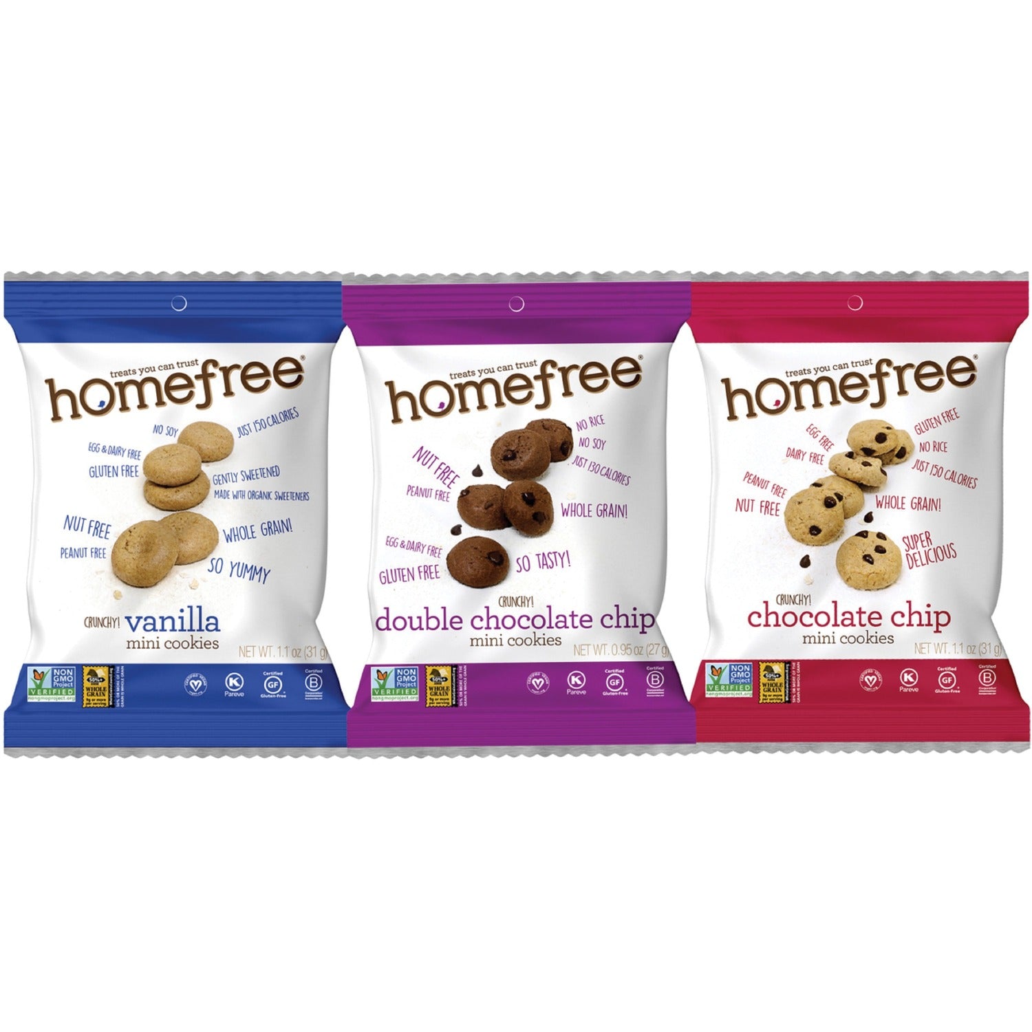 Homefree Mini Cookie Variety Pack (00130)