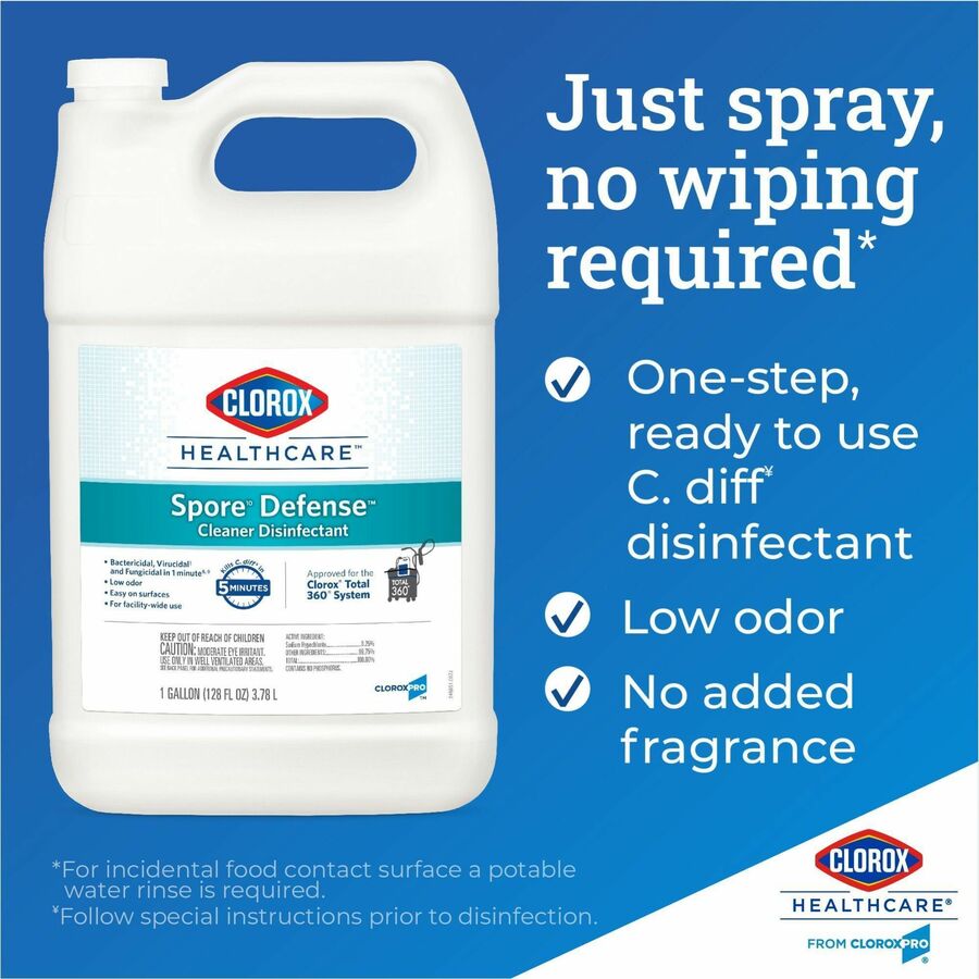 Clorox Healthcare Spore Defense Cleaner Disinfectant Refill (32122)