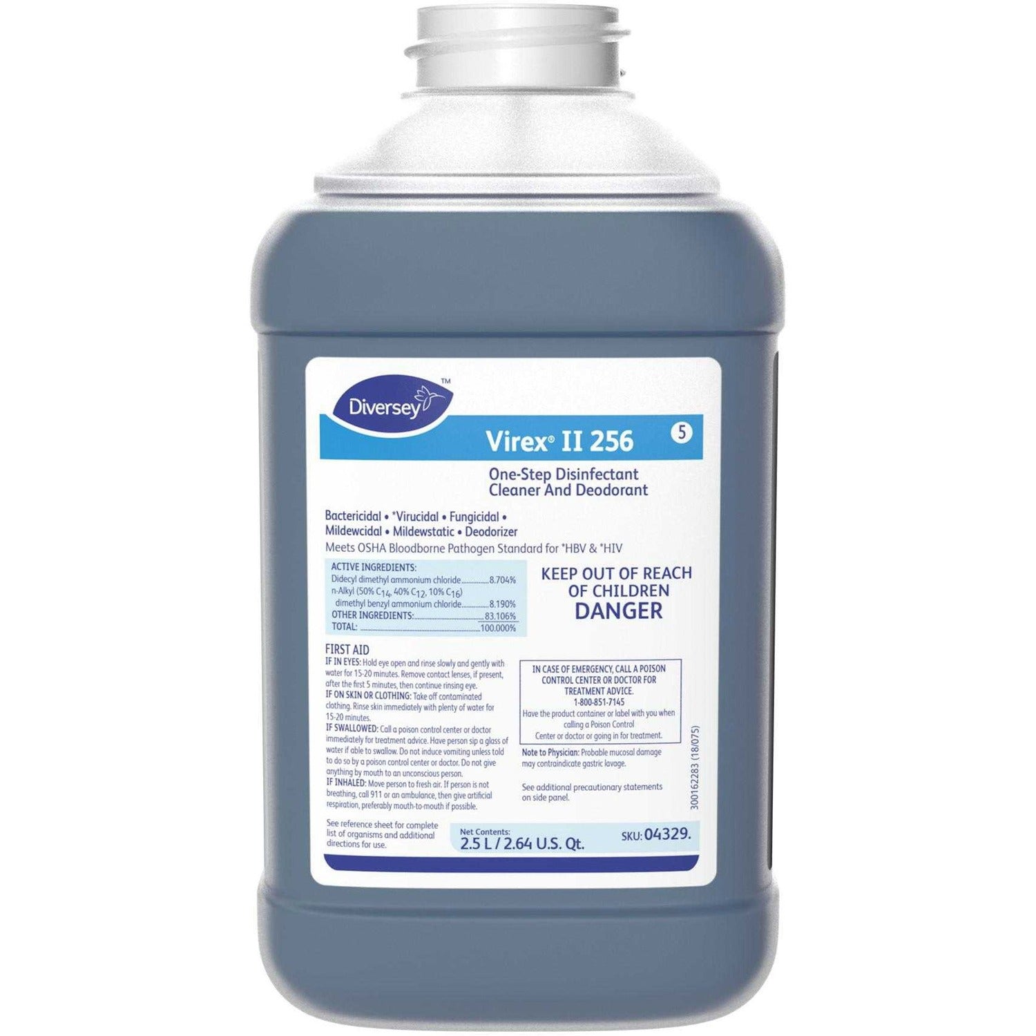 Diversey Virex II 256 Disinfectant Cleaner (04329)