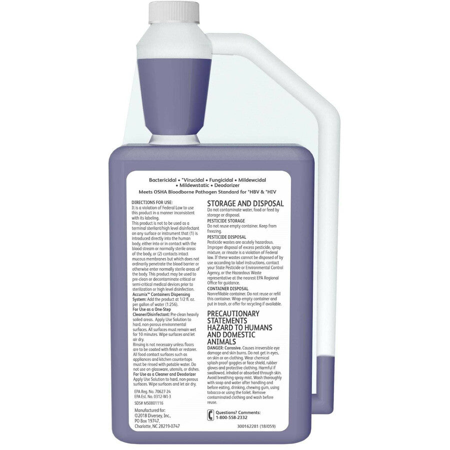 Diversey Virex II 256 Disinfectant Cleaner (04331)