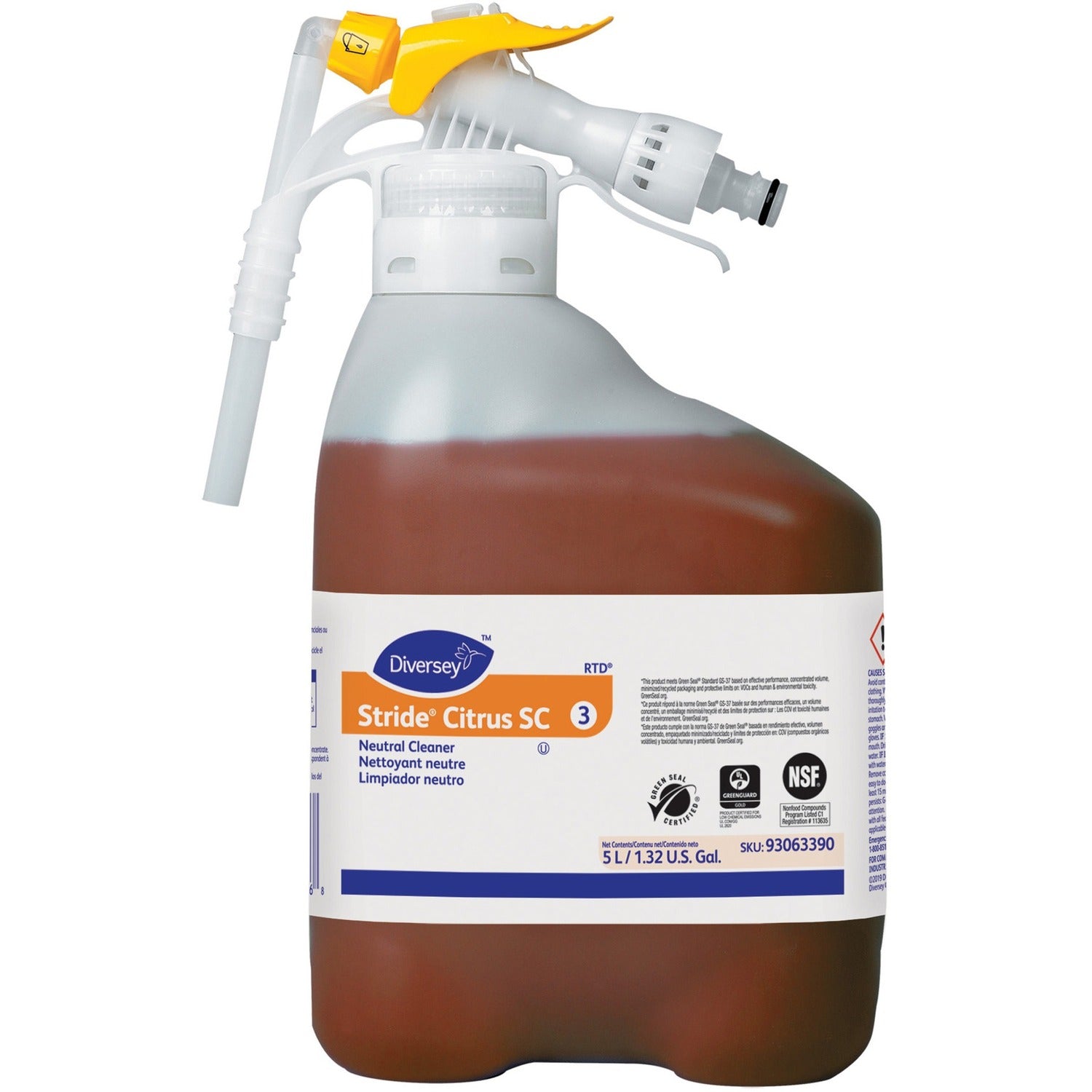 Diversey Stride Citrus Neutral Cleaner (93063390)