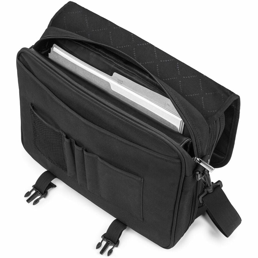 bugatti THE ASSOCIATE Carrying Case (Briefcase) for 15.6" Notebook - Black (EXB531BLACK)