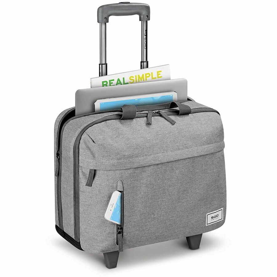 Solo Re:start Travel/Luggage Case for 15.6" Notebook - Gray (UBN91510)