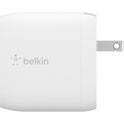 Belkin BoostCharge Dual USB-A Wall Charger 24W (USB-A to Micro-USB cable included) - Power Adapter (WCE002DQ1MWH)