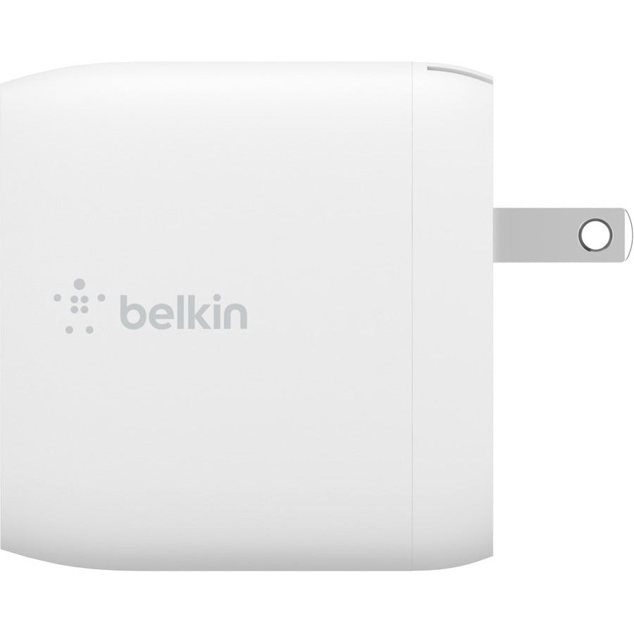Belkin BoostCharge Dual USB-A Wall Charger 24W (USB-A to Micro-USB cable included) - Power Adapter (WCE002DQ1MWH)