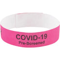 Advantus COVID Prescreened Visitor Wristbands (76095)