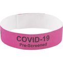 Advantus COVID Prescreened Visitor Wristbands (76099)