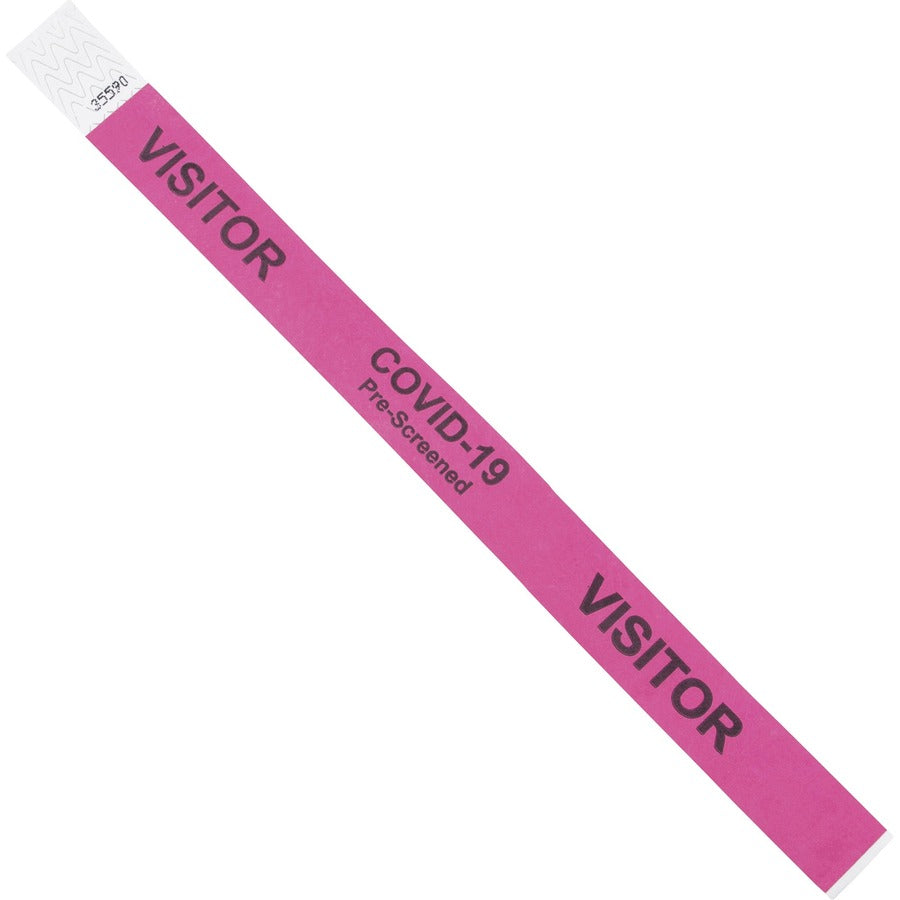 Advantus COVID Prescreened Visitor Wristbands (76099)