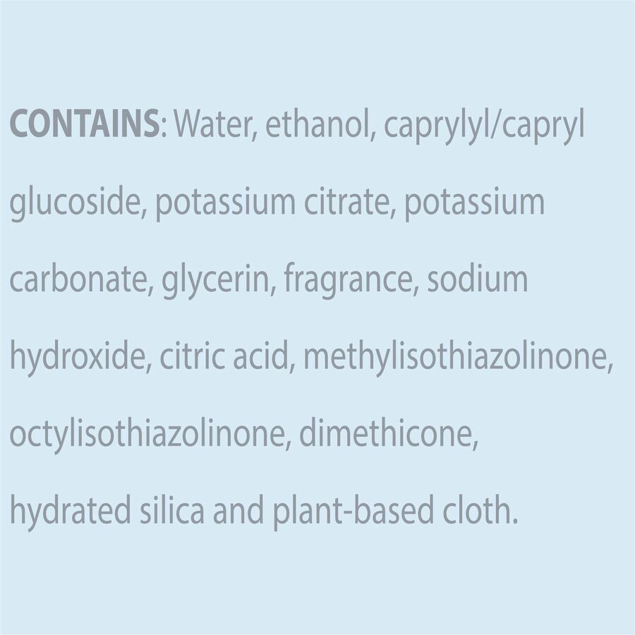 Clorox Free & Clear Compostable All Purpose Cleaning Wipes (32486CT)