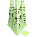 Impact TriVu Social Distancing 3 Sided Safety Cone (9140SMKIT)