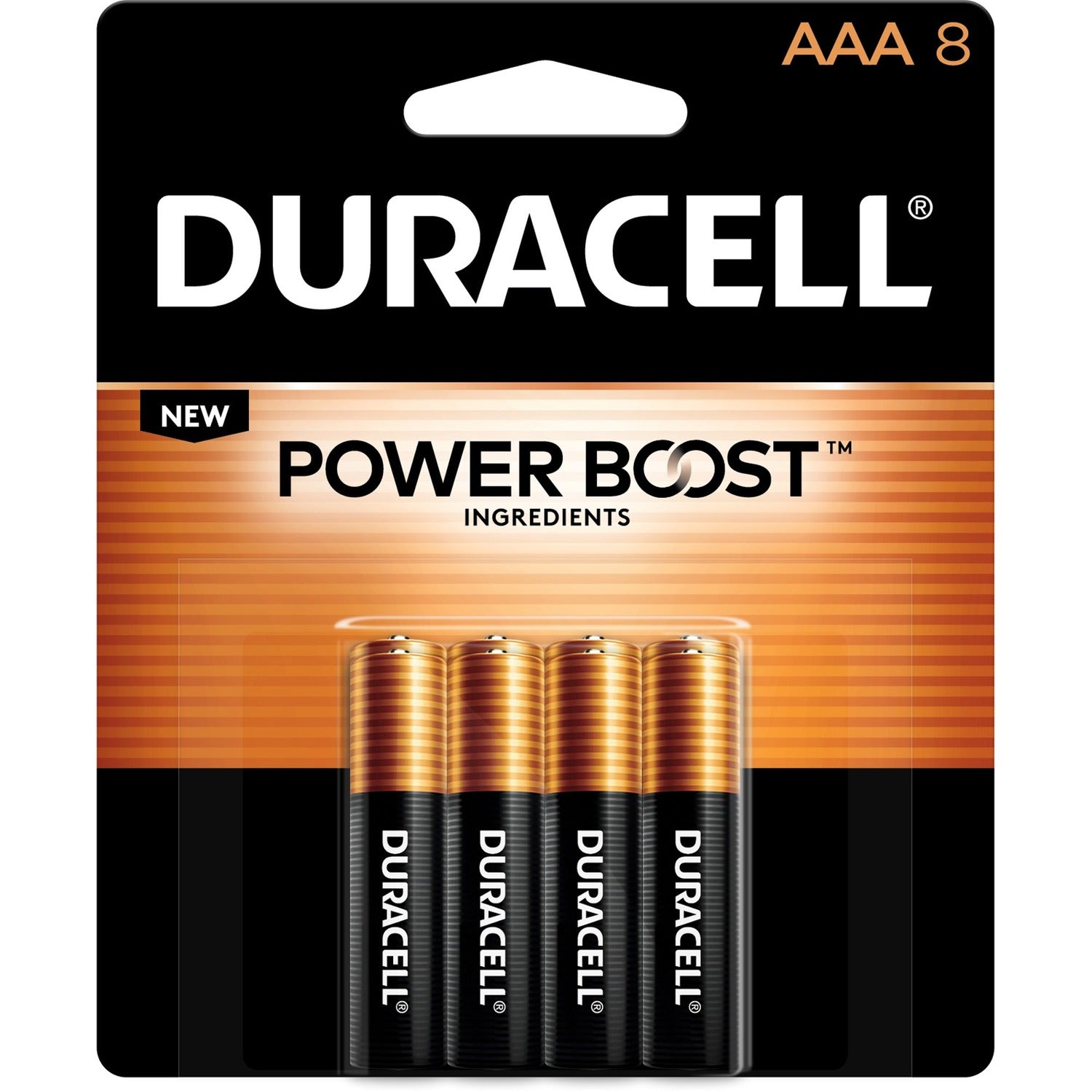 Duracell Coppertop Alkaline AAA Battery 8-Packs (MN2400B8ZBX)