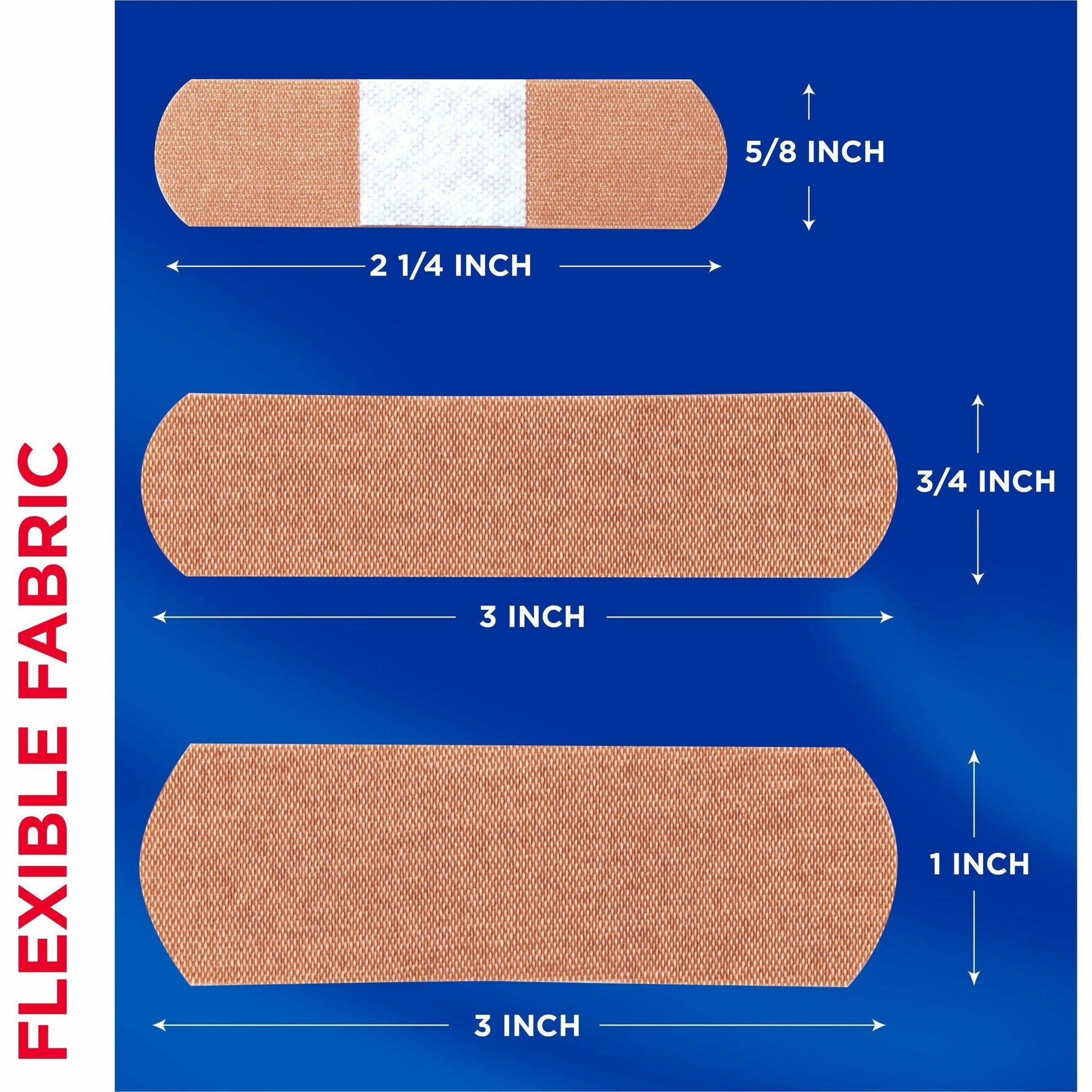 Band-Aid Flexible Fabric Adhesive Bandages (115078)