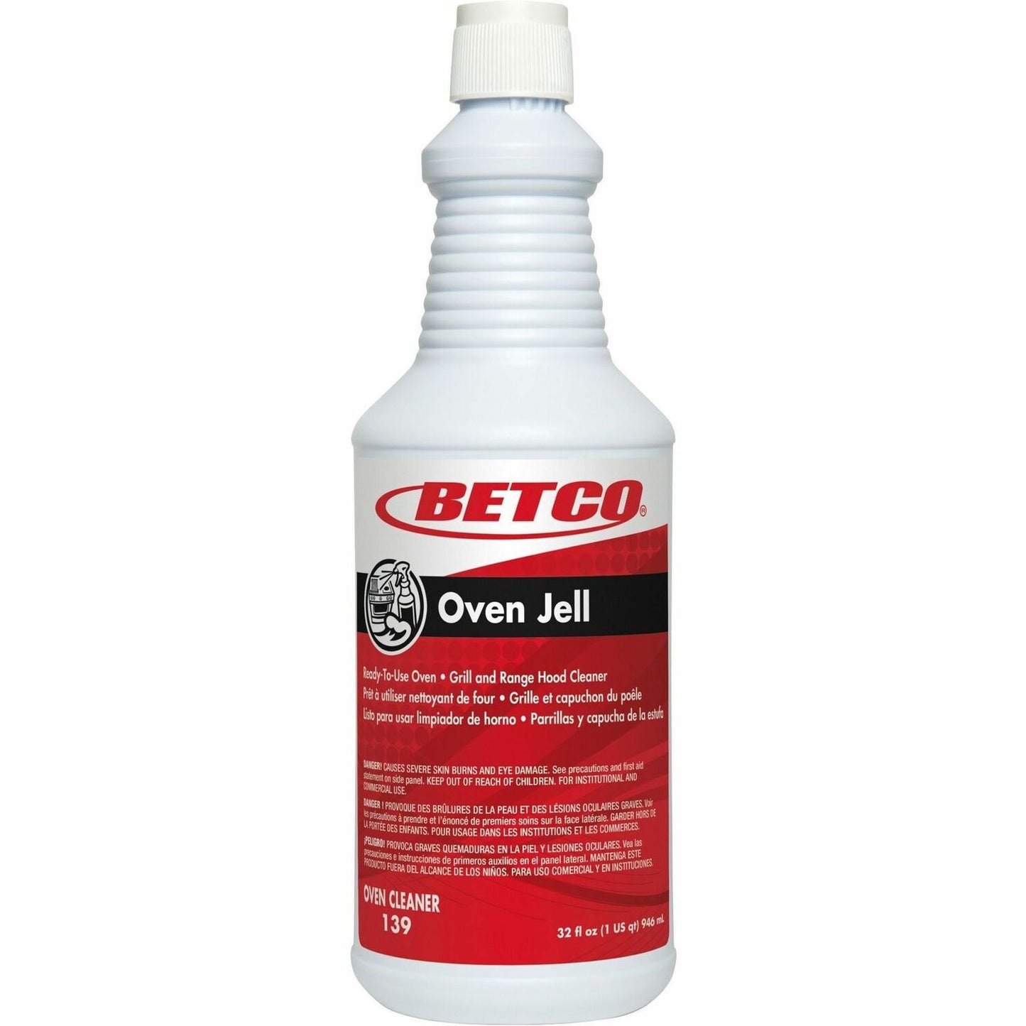 Betco Oven Jell Ready-To-Use Oven/Grill/Range Hood Cleaner (1391200)