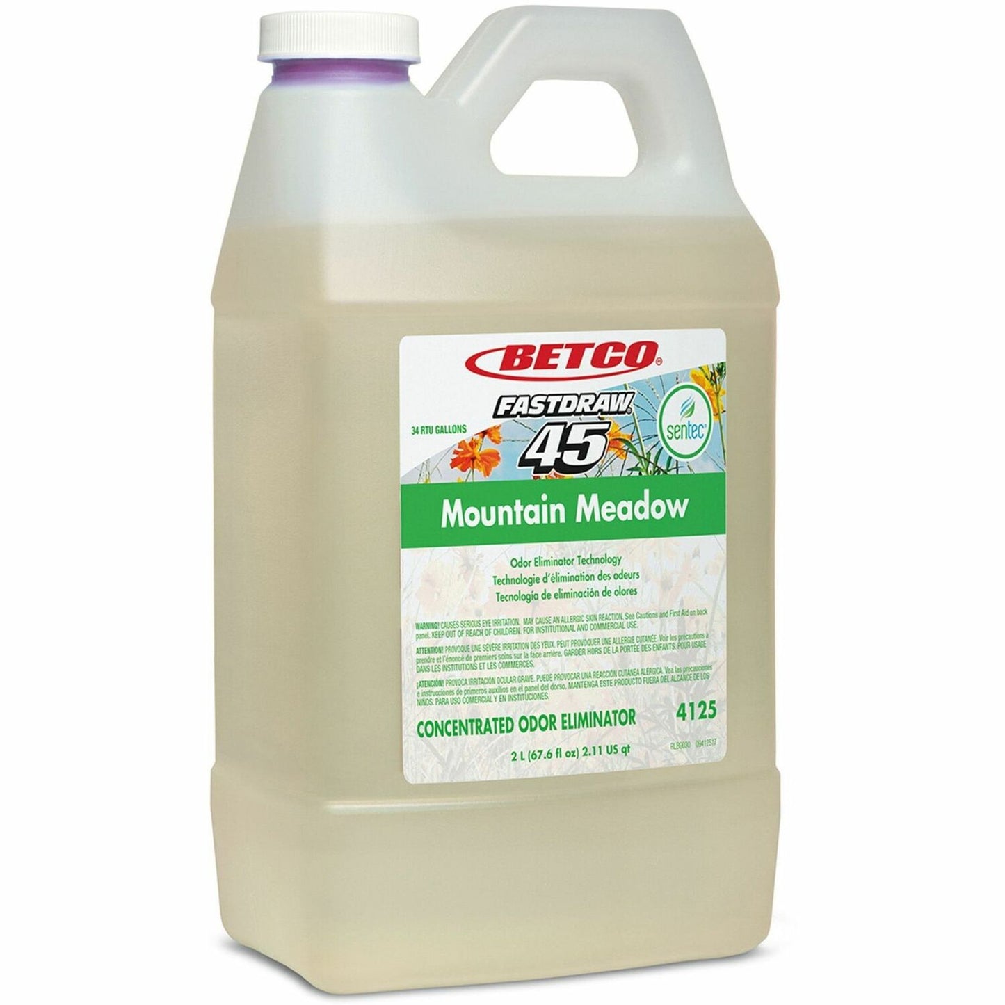 Betco Sentec Odor Eliminator - FASTDRAW 45 (4125B200)