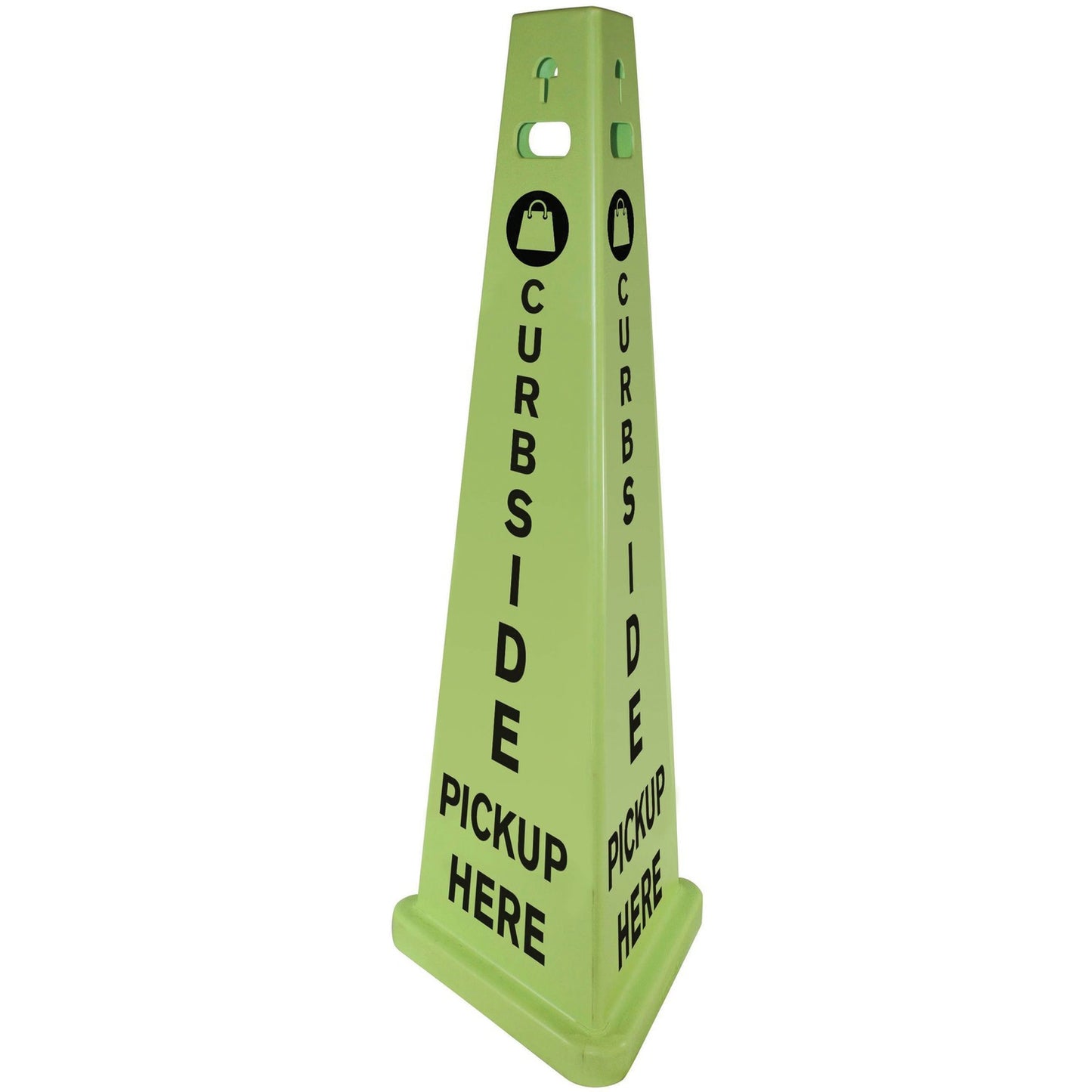 Impact TriVu 3-sided Curbside Pickup Safety Sign (9140PUKIT)